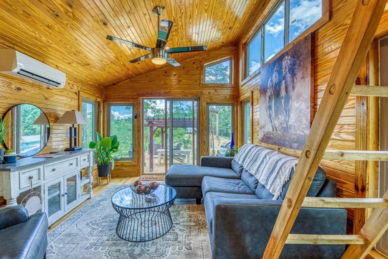 The Gemini-A Dreamy, Waterfront Tiny Cabin Rogersville ภายนอก รูปภาพ