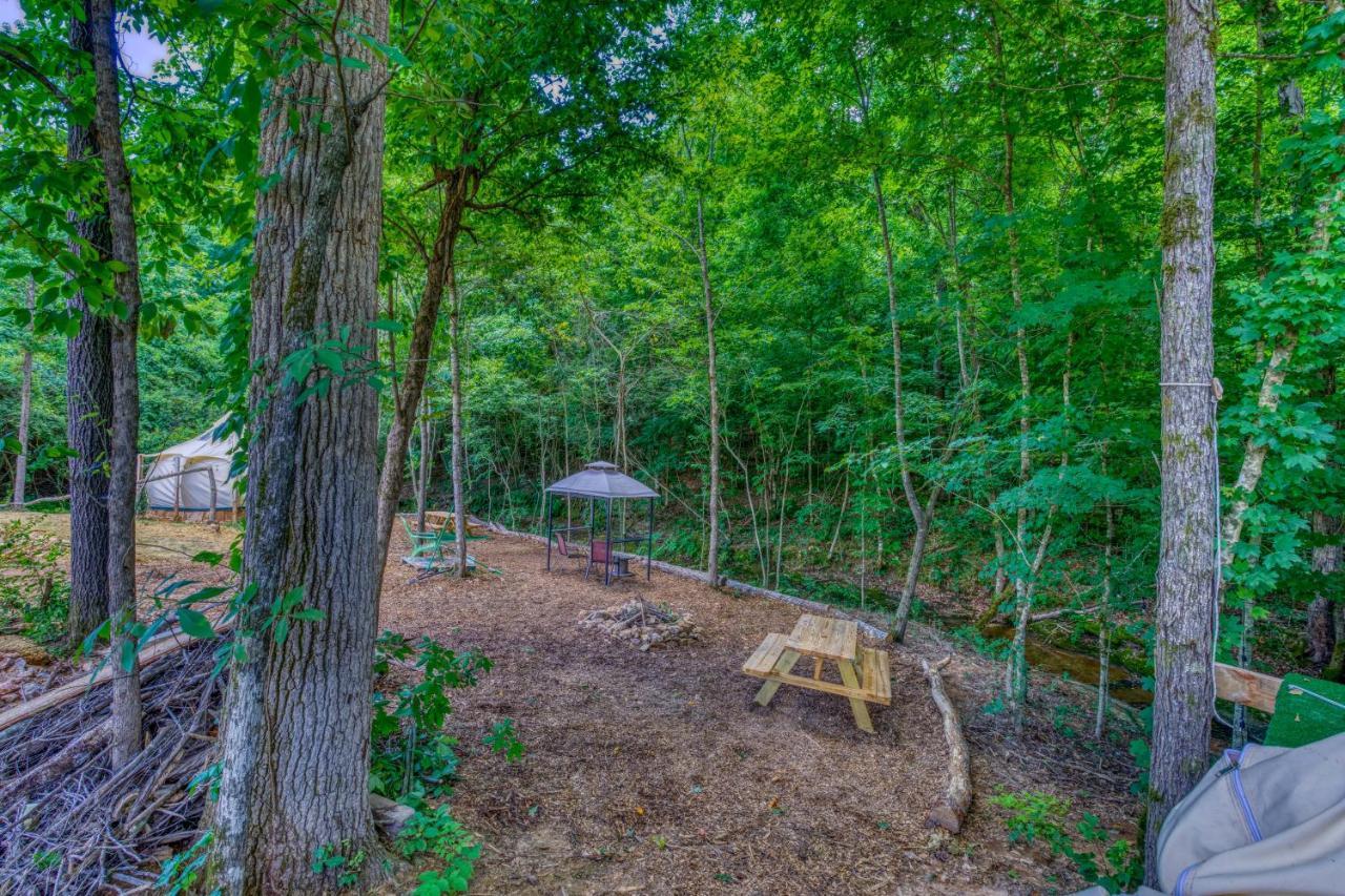 The Gemini-A Dreamy, Waterfront Tiny Cabin Rogersville ภายนอก รูปภาพ